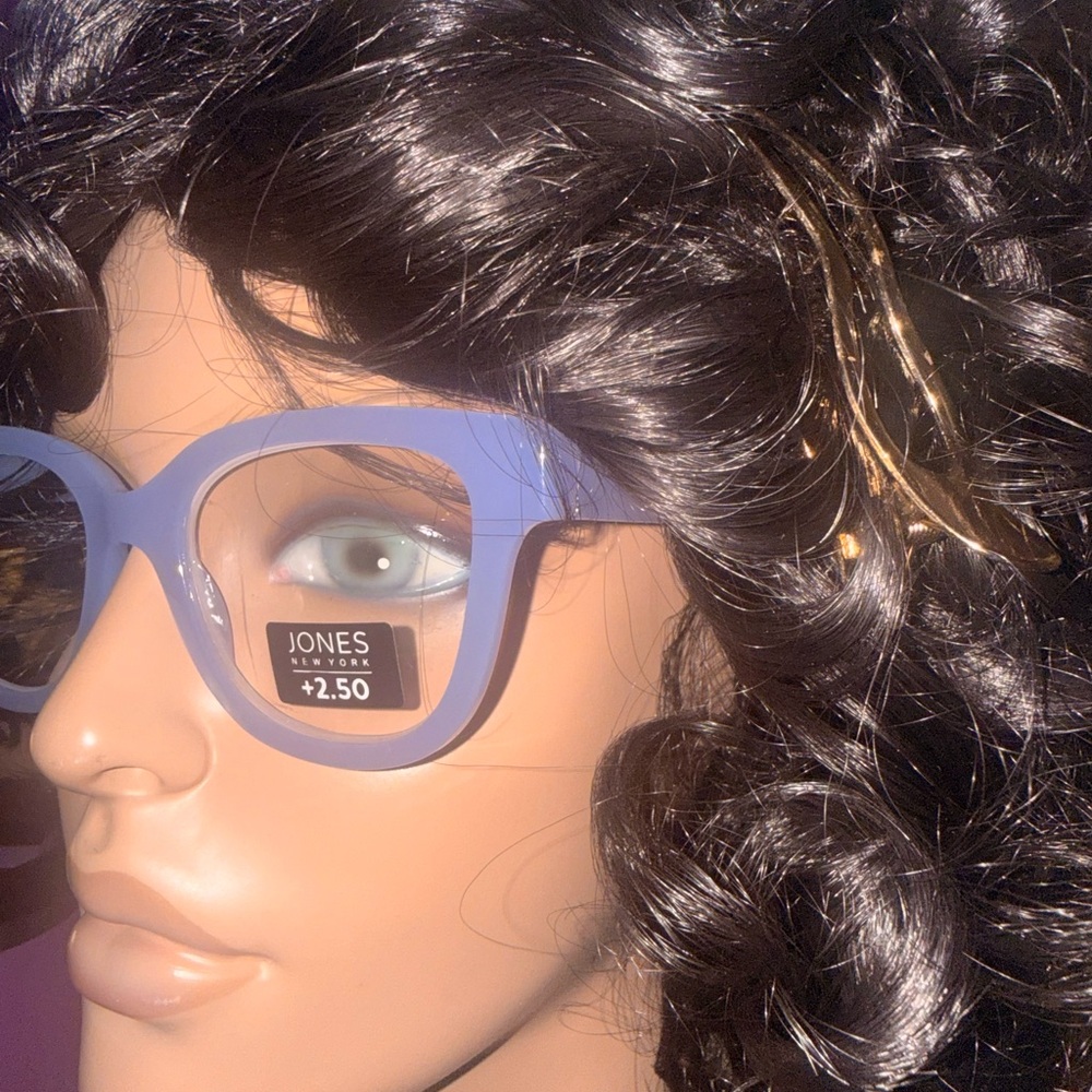 2 Pairs Oversized Readers with blue light filtering lenses +2.50